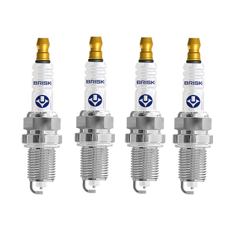Brisk Silver LR14YS 1353 Benzin GPL GNV Autogas, 4 Stück von Brisk