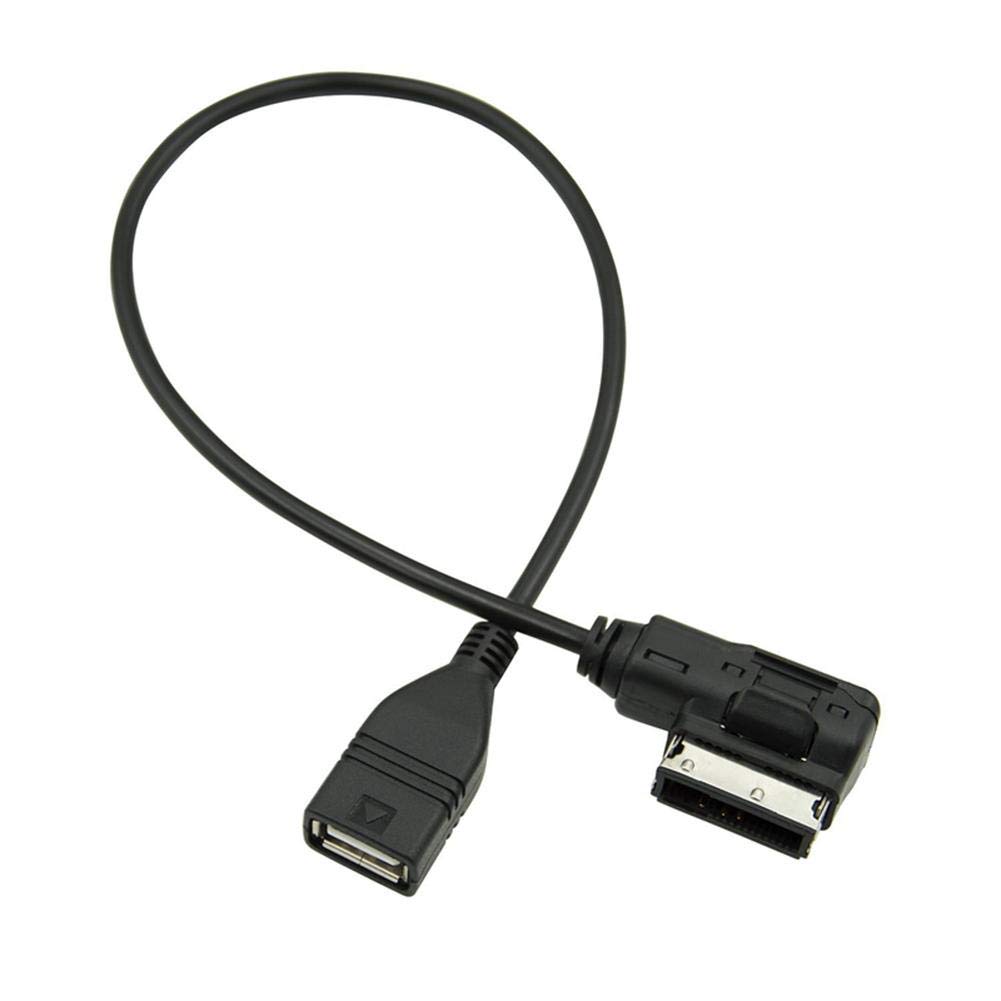 Broco USB-Ladekabel MP3-Kabeladapter, USB-Musikschnittstelle AMI MMI AUX MP3-Kabeladapter für A3 S4 A5 S5 A6 S6 A7 A8 Q5 Q7 R8 von Broco