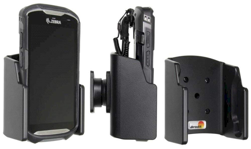 Brodit 511926 Kfz-Halterung in schwarz für Handy/Smartphone, Klemmhalterung, Zebra TC56 von Brodit