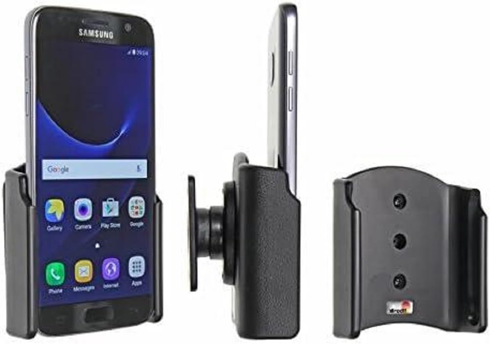 Brodit Gerätehalter 511863 Made IN Sweden für Smartphones - Samsung Galaxy S7 Schwarz von Brodit