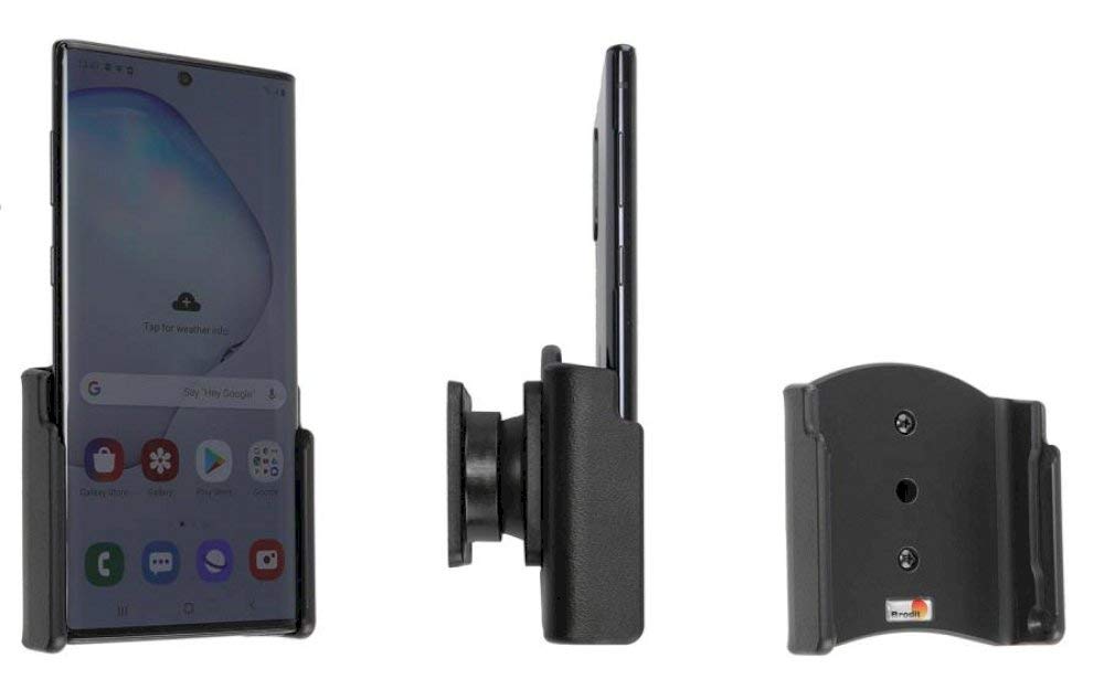 Brodit Gerätehalter 711155 | Made IN Sweden | für Smartphones - Samsung Galaxy Note 10 SM-N970, schwarz von Brodit