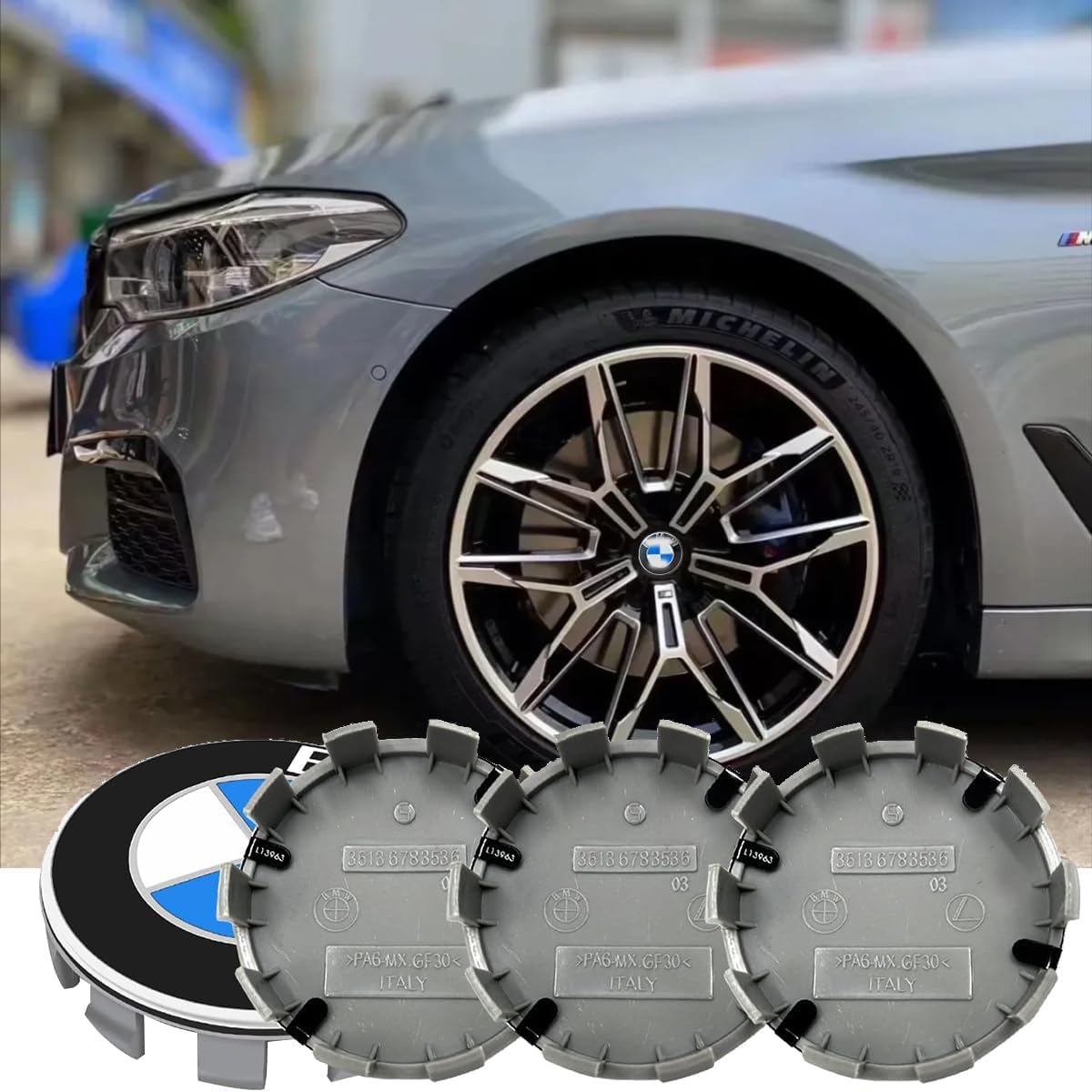 Brogtorl 4 Stück Nabendeckel für 68MM Radnabenkappen Felgendeckel Felgenkappen Nabenkappen Wheel Caps Radnabenabdeckung Brogtorl 4 Stück Nabendeckel für 68MM Radnabenkappen Felgendeckel Felgenkappen Nabenkappen Wheel Caps Radnabenabdeckung von Brogtorl
