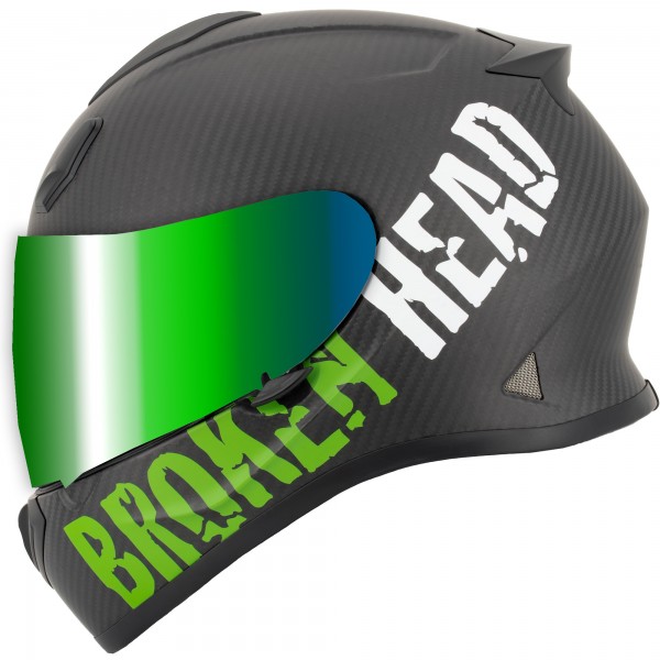 Broken Head (A-Minus-Ware) BeProud Carbon Grün Limited Edition + Ve... von Broken Head