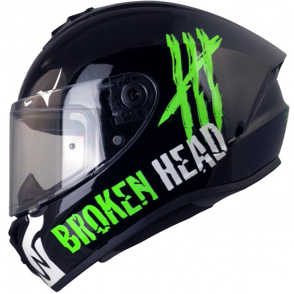 Broken Head Adrenalin Therapy 4X Schwarz-Neon-Grün Ltd. Edition Glanz von Broken Head
