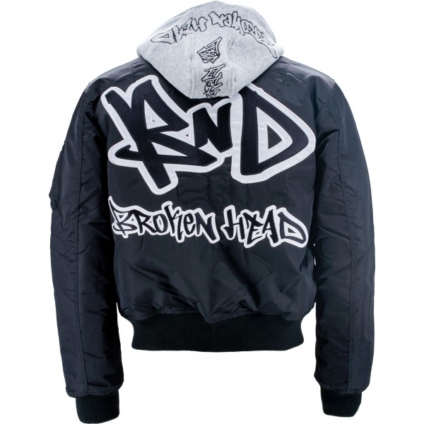 Broken Head Bomberjacke BND Graffiti Broken Head Bomberjacke BND Graffiti von Broken Head