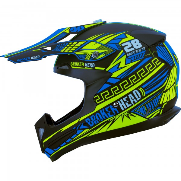 Broken Head Division MX - Motocrosshelm & Supermoto-Helm von Broken Head