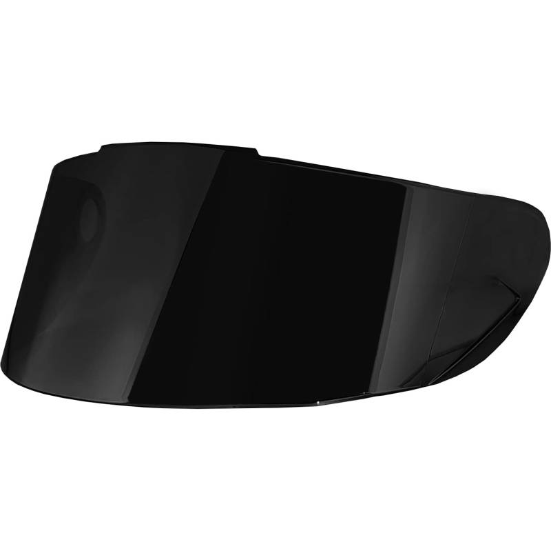 Broken Head Ersatz-Visier ohne Loch für Motorradhelme - Auswechselbares Visier für Integralhelm BeProud - Schwarz von Broken Head
