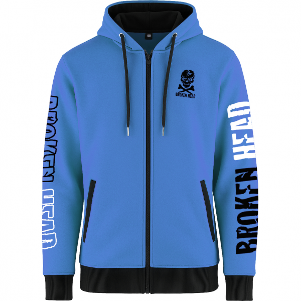 Broken Head Hoodie Color Edition Blau Broken Head Hoodie Color Edition Blau von Broken Head