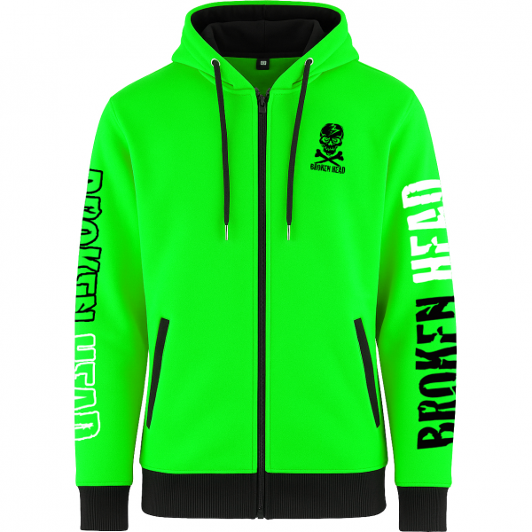 Broken Head Hoodie Color Edition Grün von Broken Head