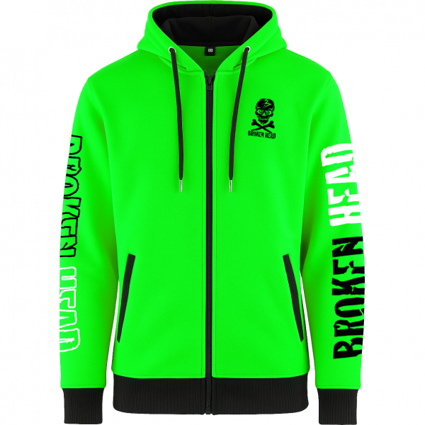 Broken Head Hoodie Color Edition Grün Broken Head Hoodie Color Edition Grün von Broken Head