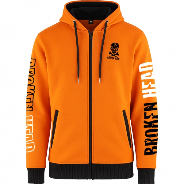 Broken Head Hoodie Color Edition Orange von Broken Head