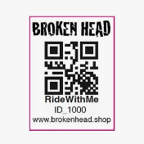 QR Code für die Ride With Me App von Broken Head