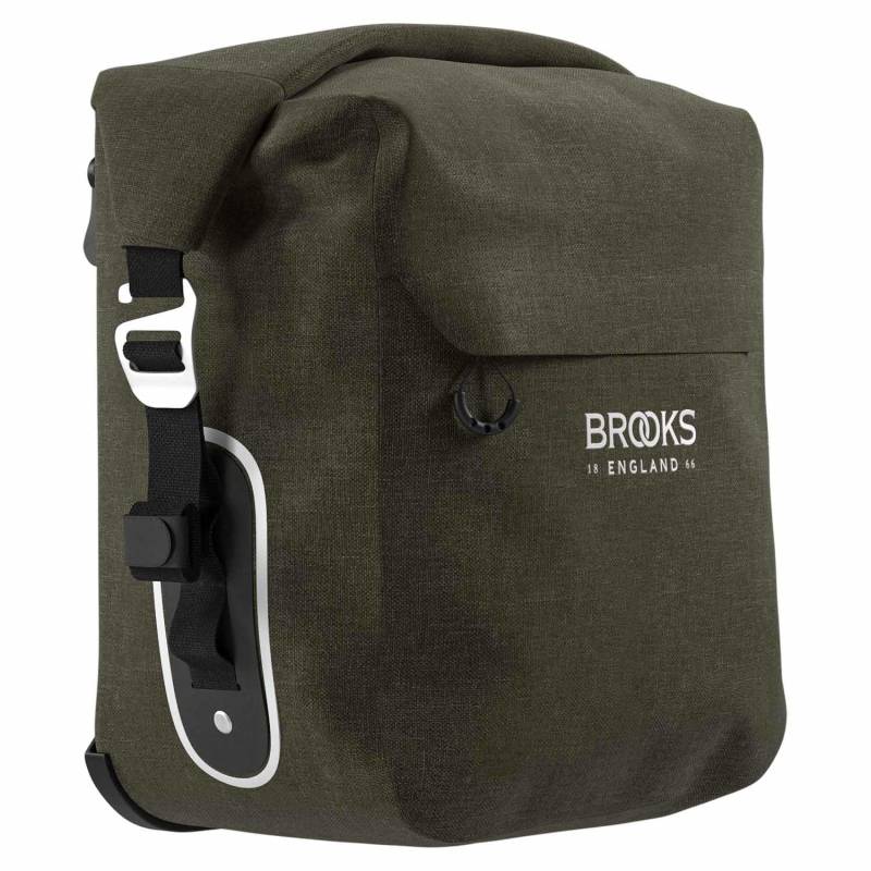 Brooks Gepäckträgertasche Scape Pannier Small, Grün, 80032211 von Brooks England