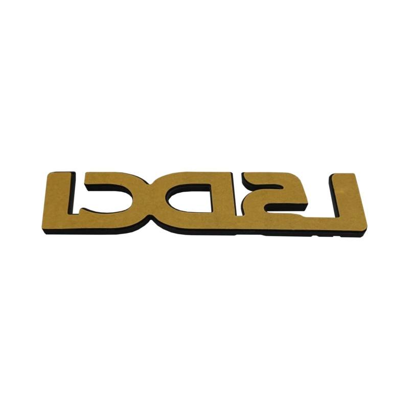 BSP570 Chrome 1.5 DCI Badge Monogram Emblem for Dacia von Bross Auto Parts