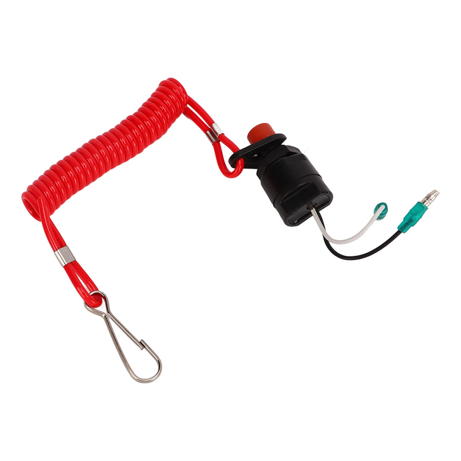 Boat Training Switch Lanyard, Boot Training Switch mit Leichtem ABS - -Schalter für Außenborder Lanyard Motor Boat Training Switch Lanyard, Boot Training Switch mit Leichtem ABS - -Schalter für Außenborder Lanyard Motor von Brrnoo