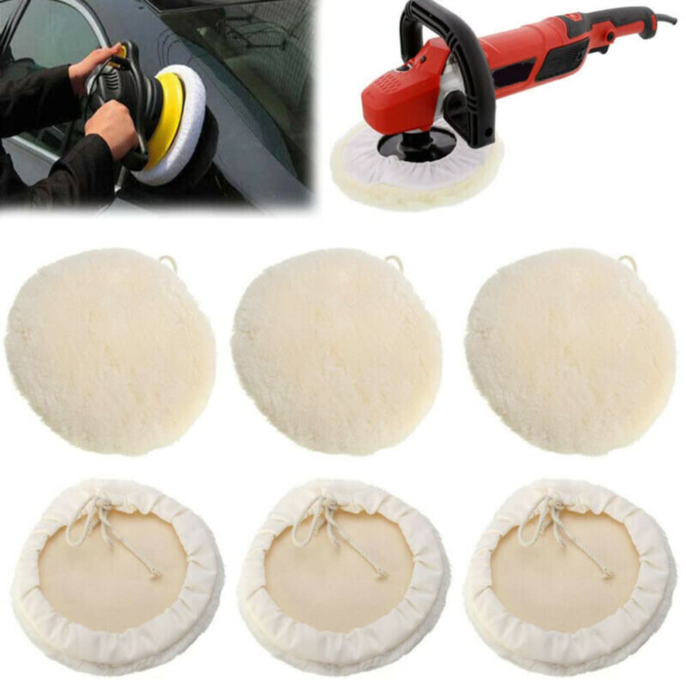 Brrnoo 6-pCs-Verschleiß-resistente Wachspolierkissen mit Kordelstring-Design, Weicher Wolle und Baumwolle. Für Autofabrik, Motorradfabrik & More, 7.09 Brrnoo 6-pCs-Verschleiß-resistente Wachspolierkissen mit Kordelstring-Design, Weicher Wolle und Baumwolle. Für Autofabrik, Motorradfabrik & More, 7.09 von Brrnoo