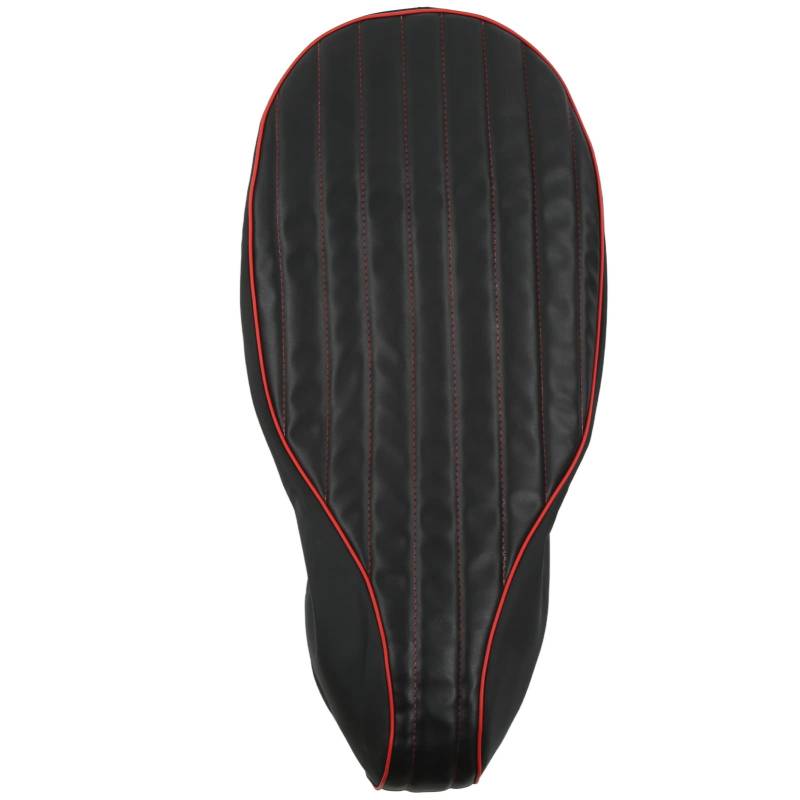 Brrnoo Motorradsitzabdeckung, Motorradsitzabdeckung Leder -Motorrad -Sitzbezüge Motorradsitz Sitzkissen Bequemer Austausch für 125 150 Sprint Schneller TS Super VBB VNBA GTR GTL GT GT (#1) von Brrnoo