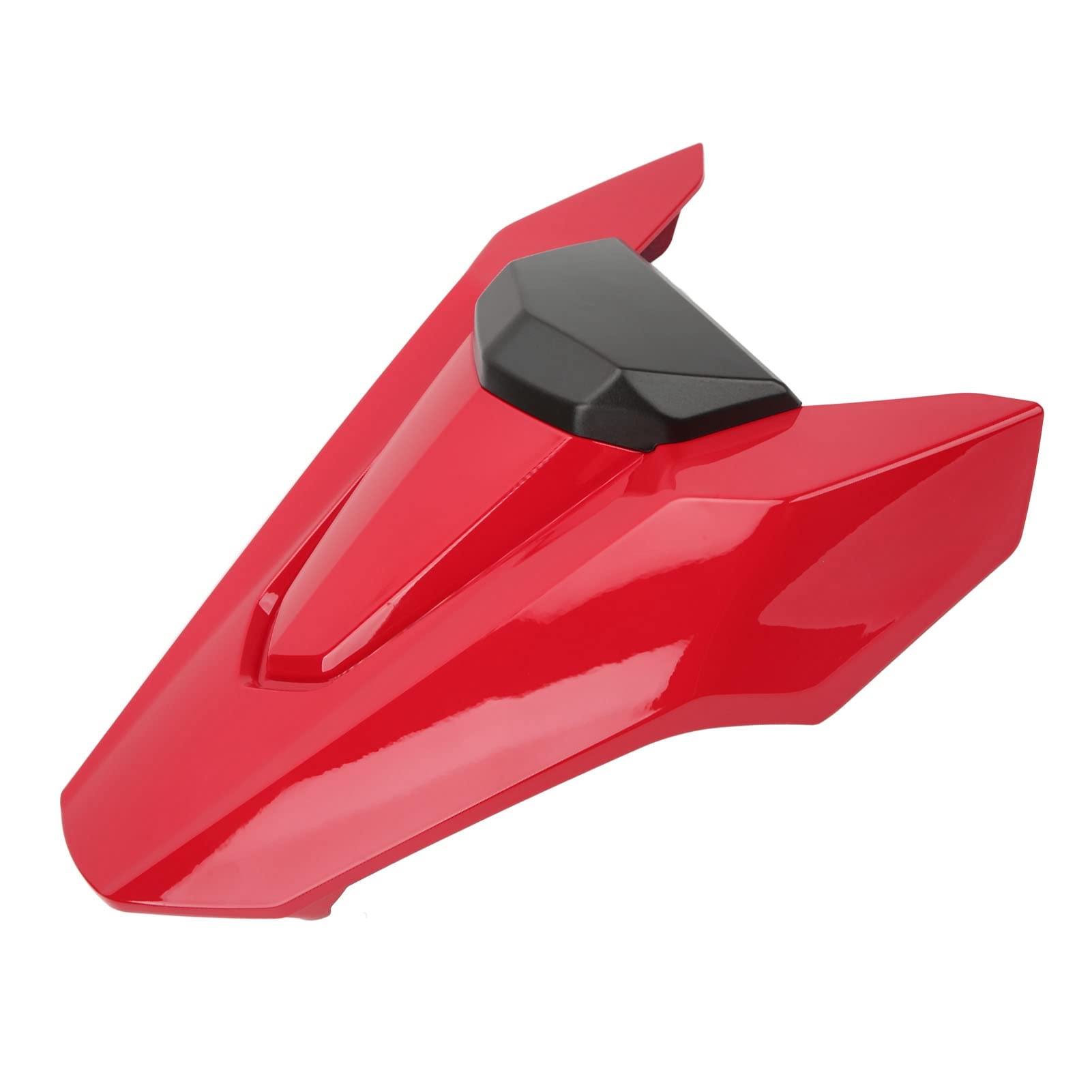 Brrnoo Motorradverkleidung, Motorrad -Solo -Sitz ABS Plastik Motorrad Rücksitzabdeckung der Abzugsabzugsabzugsabdeckung für CB650R CBR650R 2019-2020 (Rot) von Brrnoo