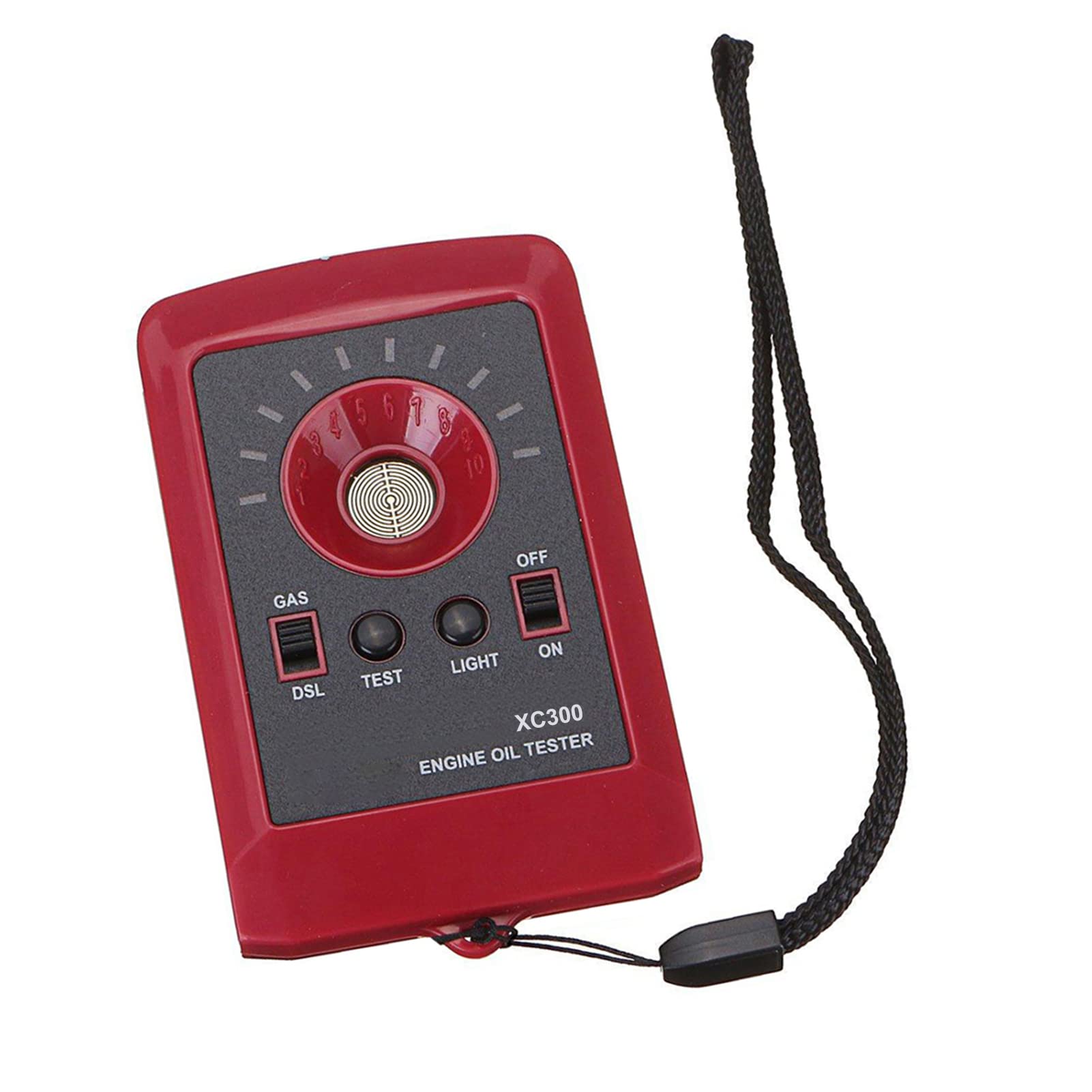 Brrnoo Öltester, Motoröltester Motor Motor Ölqualität 12V LED Digitaler Tester Messung Detektorgas Dieselflüssigkeit Analysator (Rot) von Brrnoo