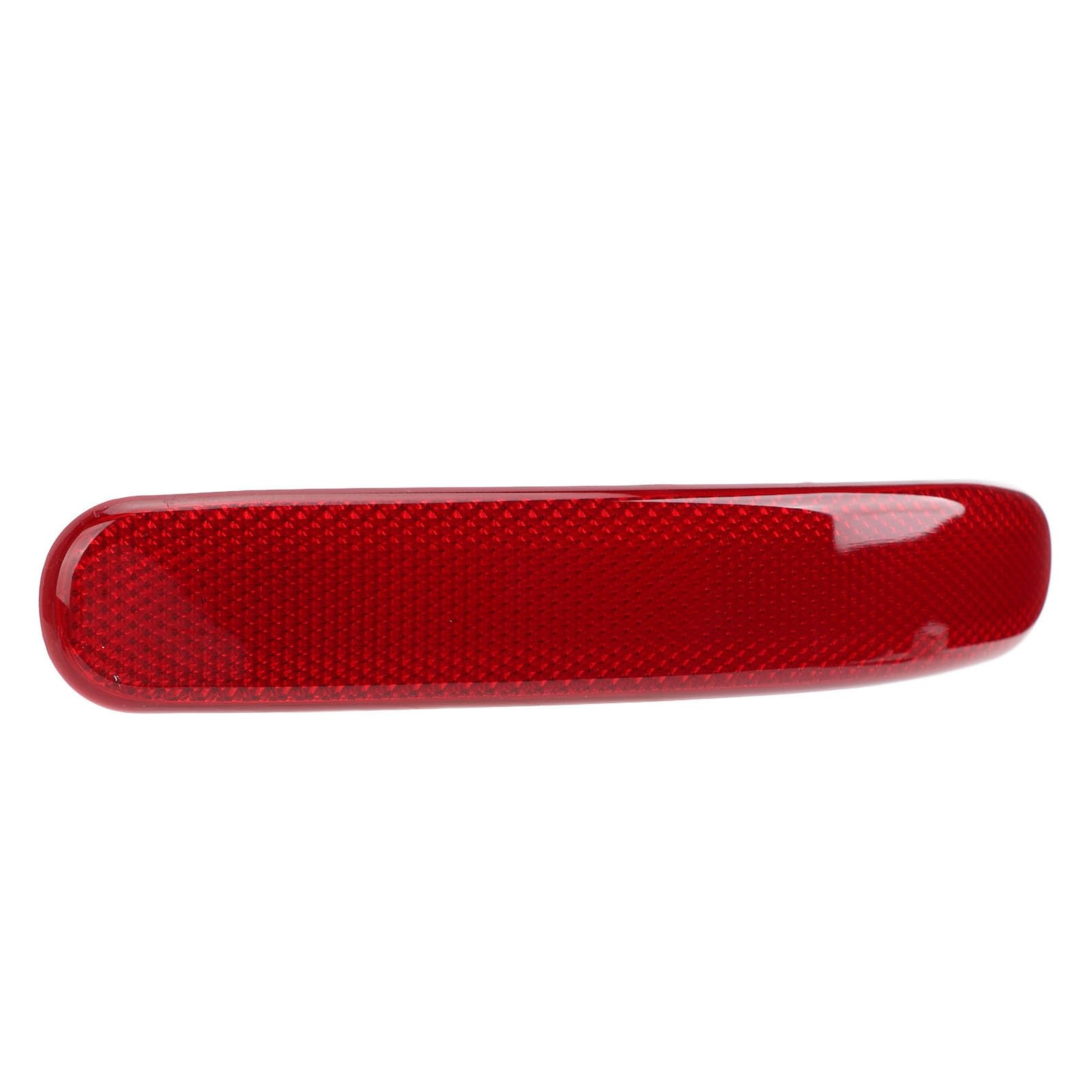 Heck Stoßfängerreflektor, Sicherheitsreflektoren Einzigartiger Dekorativer Effekt Rot ABS Erhöhte Sicherheit Heck Stoßfänger Trimmreflektor für Clubman R55 2008 Bis 2014 (Rechts) von Brrnoo