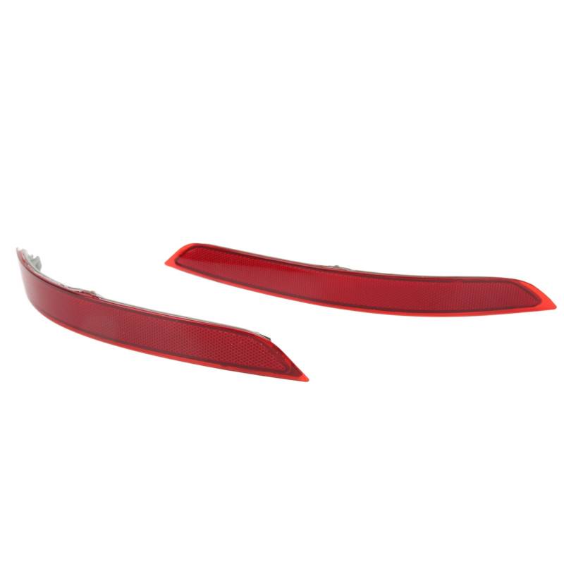 Heck Stoßstangenreflektor, 2pcs Red Linsen Dekorativen Schwanzstoßfänger Reflektor Stoßfänger Marker Reflektor 63147290091, 63147290092 für X5 F15 2014 2015 2016 2017 2018 von Brrnoo