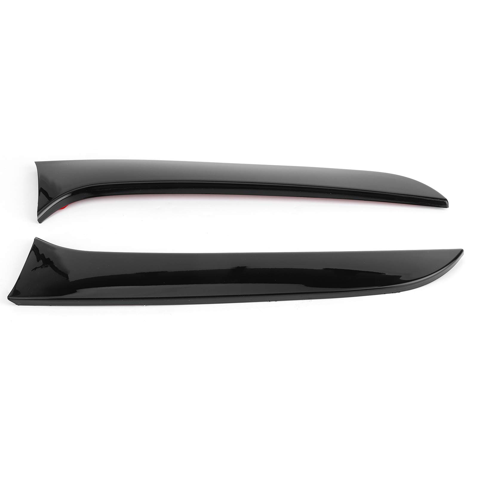 Heckscheibenspoiler, Heckspoiler Luftsplitter 2PCS Schwarzes Kunststoff-Heckscheiben-Auto-Spoiler für 1 Serie F20 F21 2012-2019 von Brrnoo