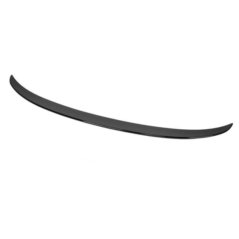 Heckspoiler, Glänzend Schwarz Bemaltes Bauchmuskmal Deckel Spoiler Kofferraum Spoiler -Autospoiler für M Performance Style für 1 Serie E88 2007-2013 von Brrnoo