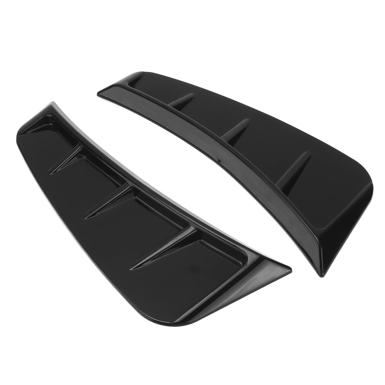 Kapuzenschlitze für Autos, 2pcs Glänzende Schwarze ABS -Seitenmarkierung Luftflügel -Abdeckungsverkleidung Vent Aufkleber Seitenlüftungsverkleidung Dekorative Trim für Auto Kapuzenschlitze für Autos, 2pcs Glänzende Schwarze ABS -Seitenmarkierung Luftflügel -Abdeckungsverkleidung Vent Aufkleber Seitenlüftungsverkleidung Dekorative Trim für Auto von Brrnoo