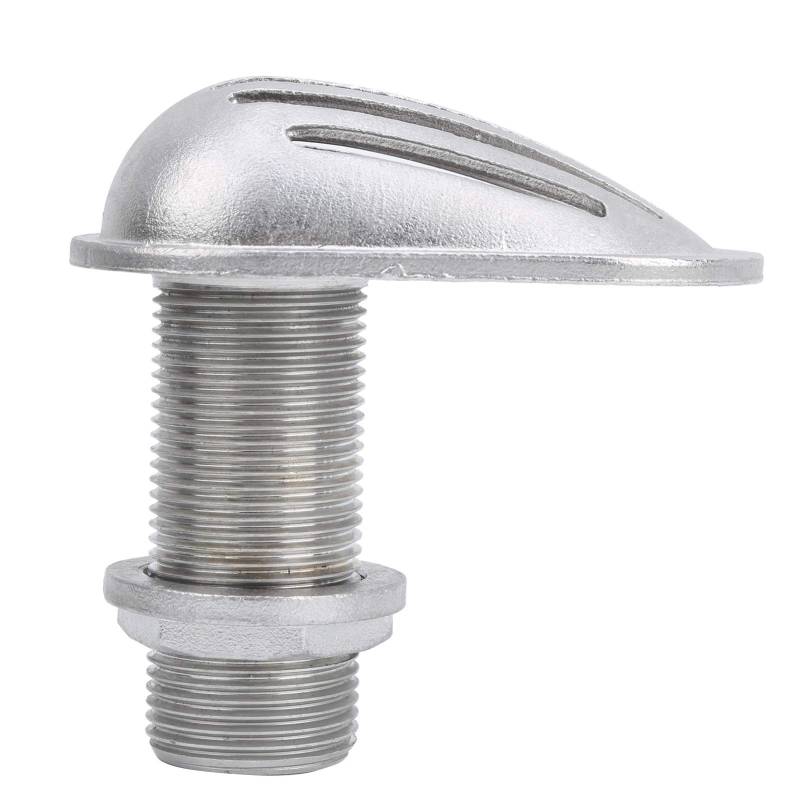 Marineboot-Ansaugsieb, Bootsansaugsieb mit Gewinde MJS023 Edelstahl 316 Marineboot-Ansaugsieb ThruHull-Wasseraufnahmefilterschaufel (MJS023-1〃) von Brrnoo