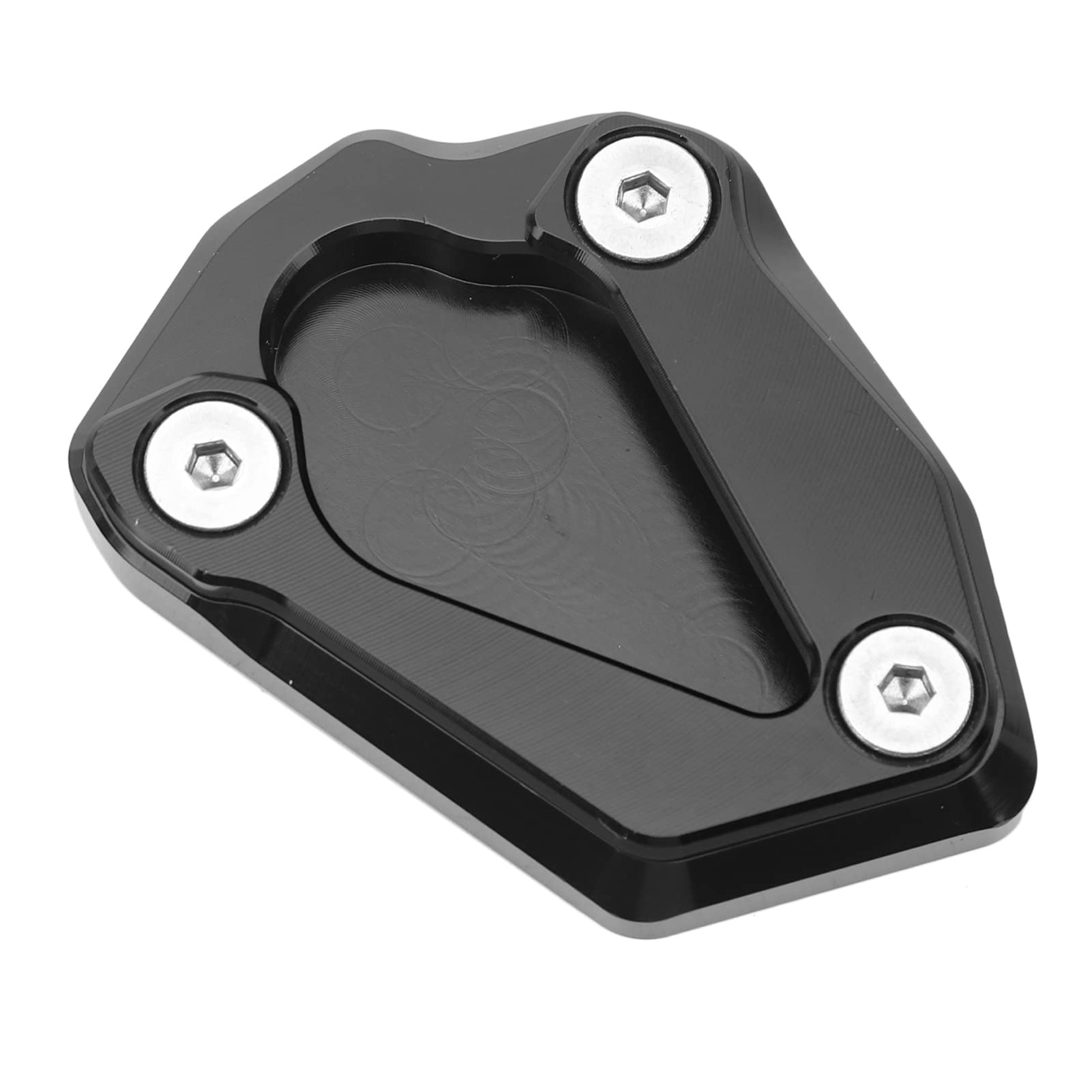 Motorrad -Kickstand, Motorrad -Kickstand Pad Foot Side Ständer Foot Side Ständer Stallhalter Secure Support Motorcycle Schuh für S1000RR (BLACK) von Brrnoo