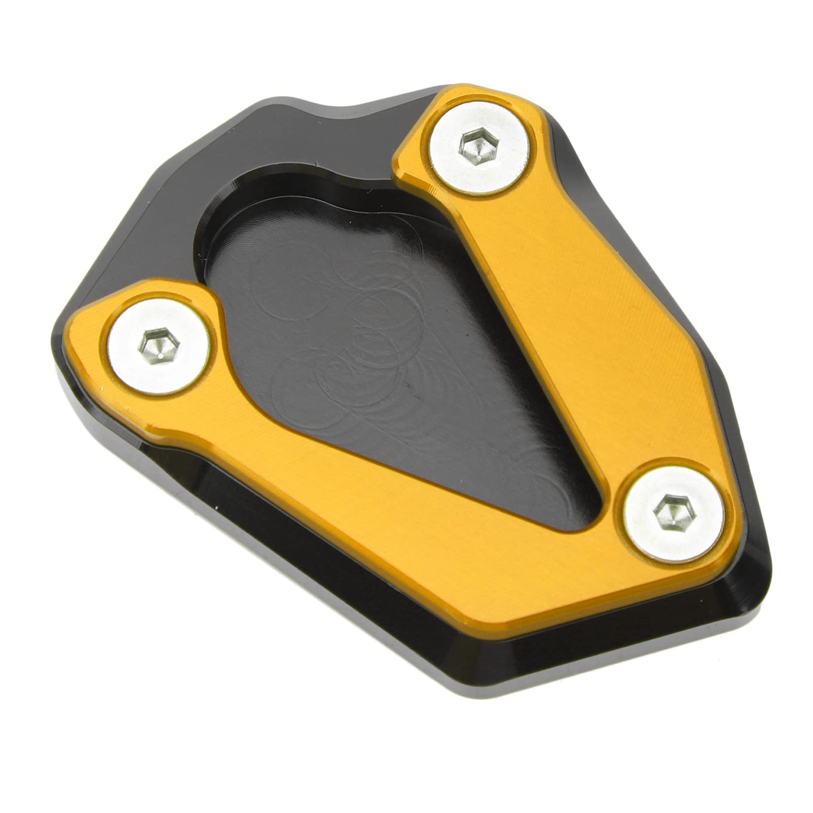 Motorrad -Kickstand, Motorrad -Kickstand Pad Foot Side Ständer Foot Side Ständer Stallhalter Secure Support Motorcycle Schuh für S1000RR (GOLD) von Brrnoo