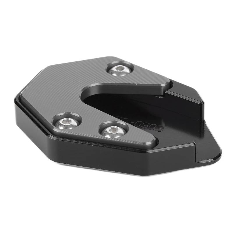Motorrad -Kickstand -Pad, Kickstand Pad Aluminium Legierung Motorrad Stand Ständer Verlängerungsplatte für MF08 2018-2020 (Ti-Farbe) von Brrnoo