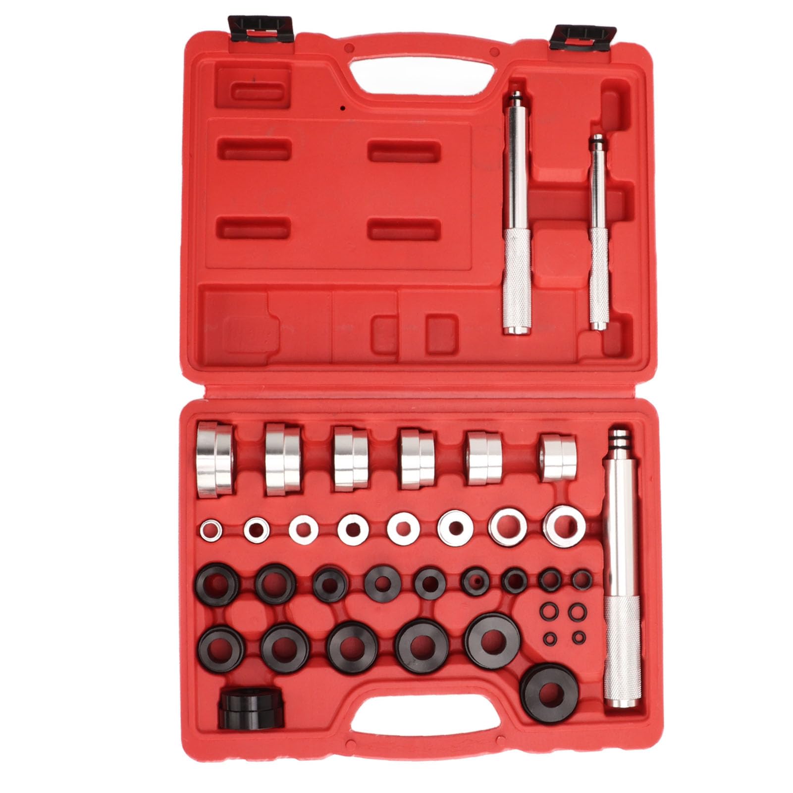Radlager Pressekit, 33pcs Master -Buchse Treiber Set Packer Packer -Lagertit Metrik und Standard SAE Lager Dichtungsentfernung Installationstreiber Kit Garage Werkzeugkit Kit Radlager Pressekit, 33pcs Master -Buchse Treiber Set Packer Packer -Lagertit Metrik und Standard SAE Lager Dichtungsentfernung Installationstreiber Kit Garage Werkzeugkit Kit von Brrnoo