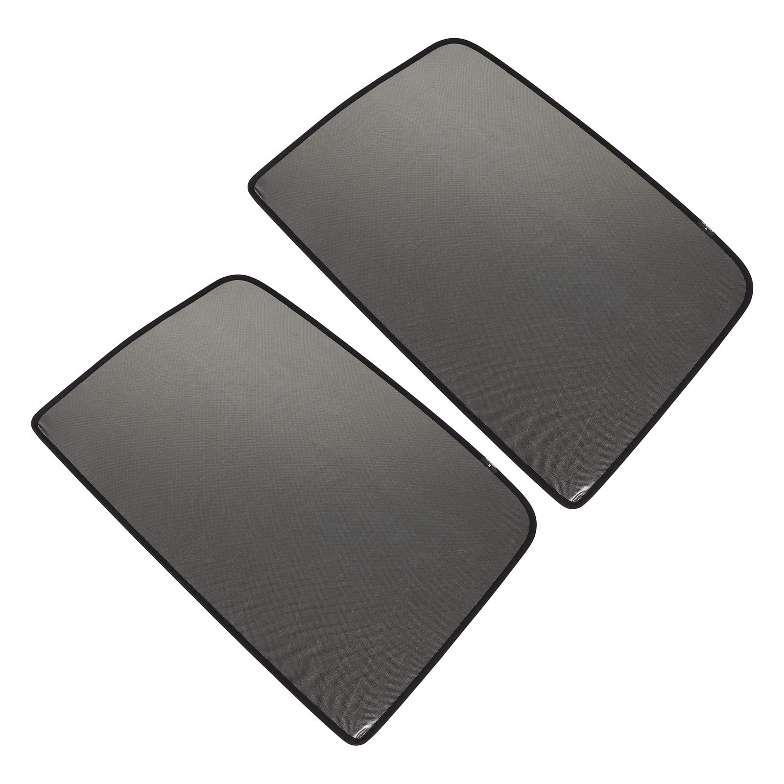 Schiebedach Cover, Schiebedach Visier Abnehmbarer Nicht Gewebter Stoff Vorderen Schiebendach Dach Sonnenschild Auto Sonnenschatten mit Aufbewahrungstasche (Black) von Brrnoo