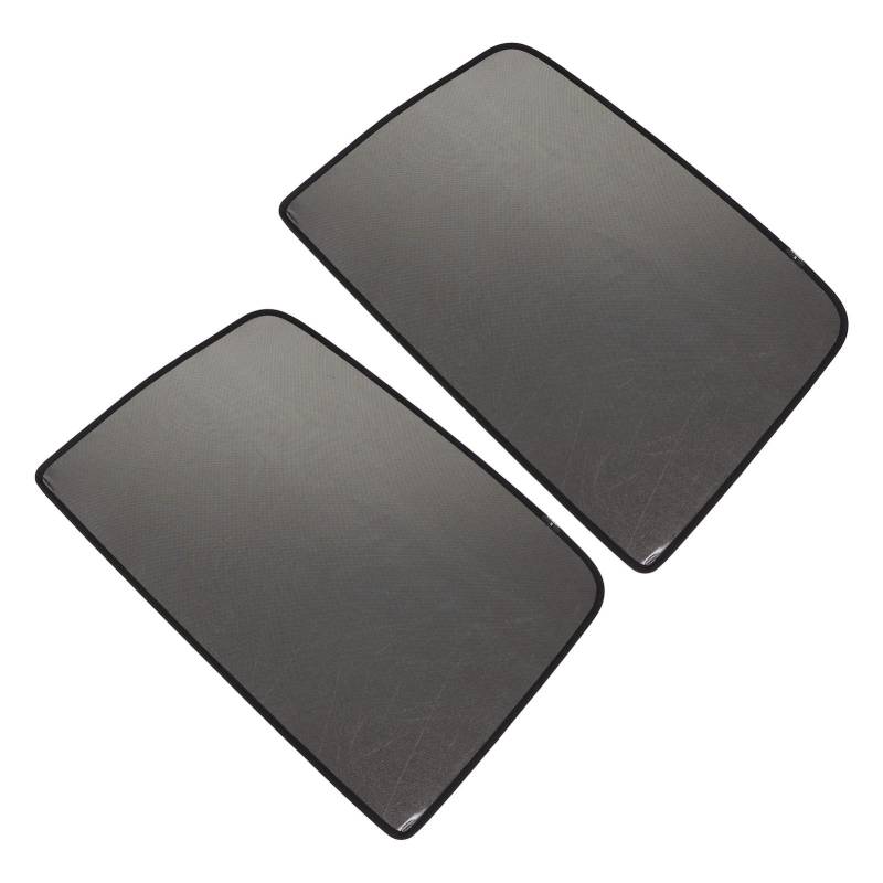 Schiebedach Cover, Schiebedach Visier Abnehmbarer Nicht Gewebter Stoff Vorderen Schiebendach Dach Sonnenschild Auto Sonnenschatten mit Aufbewahrungstasche (Black) von Brrnoo