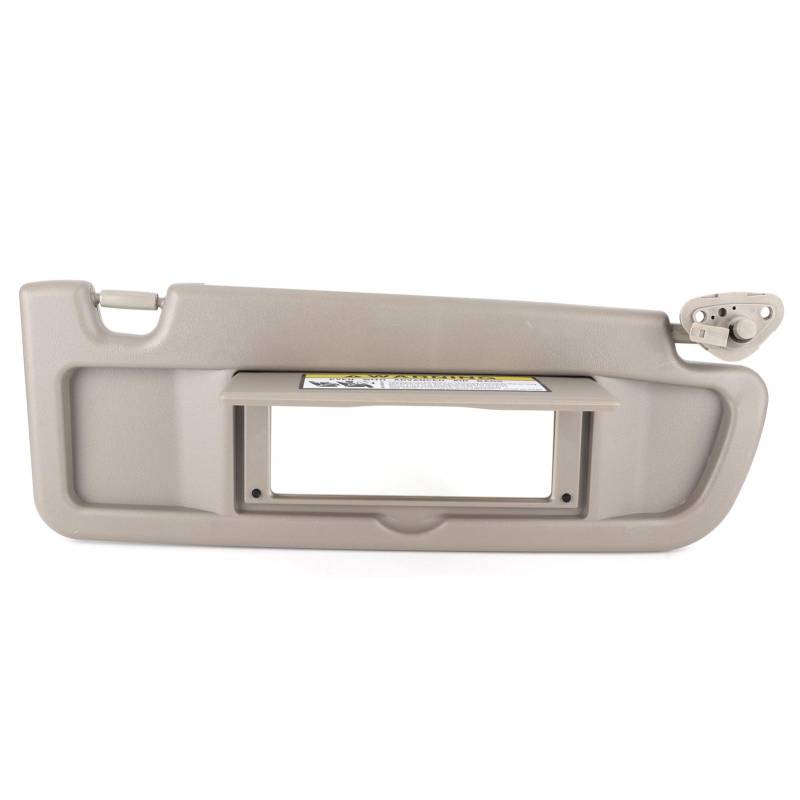 Sonnenvisor für Auto, Rechte Seite Abs Sonnenvisor Auto Sonnenvisier Ersatz mit Befestigungsschrauben für Coupé und Limousine 83230SNAA01ZB (Gray) von Brrnoo