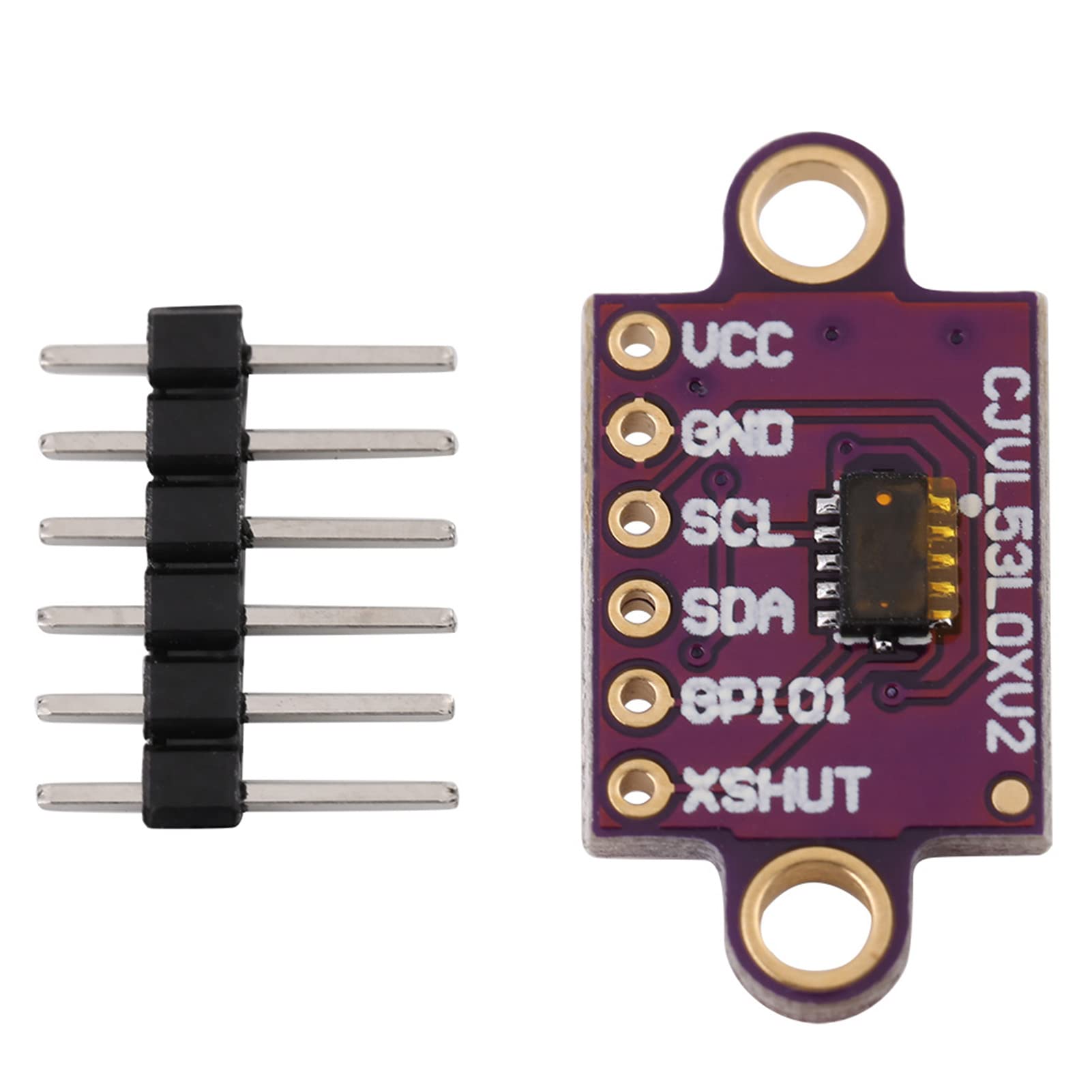 VL53L0X Zeit-Abstandssensor mit Sense-Technologie für Winzige Lidar-Systeme, Kompaktes I2C-IIC-Entfernungsmodul VL53L0X Zeit-Abstandssensor mit Sense-Technologie für Winzige Lidar-Systeme, Kompaktes I2C-IIC-Entfernungsmodul von Brrnoo