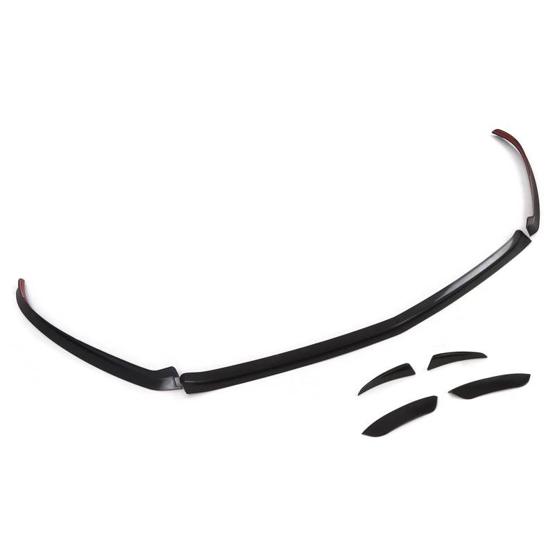 Vordere Stoßfänger Lippen, Spoiler -Spoiler -Abdeckung der Vorderlippenspoiler Abdeckung 7pcs Glänzend Schwarzes ABS Auto Vorne Stoßstange Luftableitungslip Lippenlippe für eine Klasse W177 AMG Line von Brrnoo