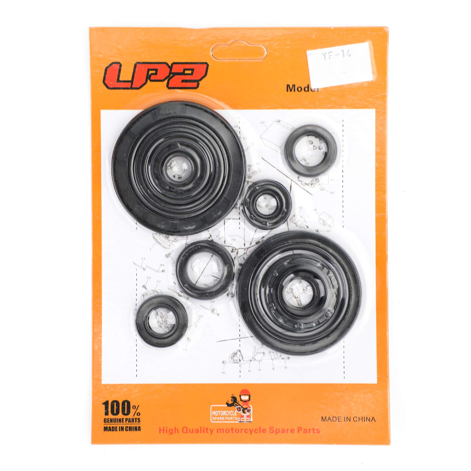 Bruce & Shark 10-teiliges Motoröldichtungs-Set für H-o-n-d-a CRF250R 2004–2009 CRF250X 2004–2017 Bruce & Shark 10-teiliges Motoröldichtungs-Set für H-o-n-d-a CRF250R 2004–2009 CRF250X 2004–2017 von Bruce & Shark