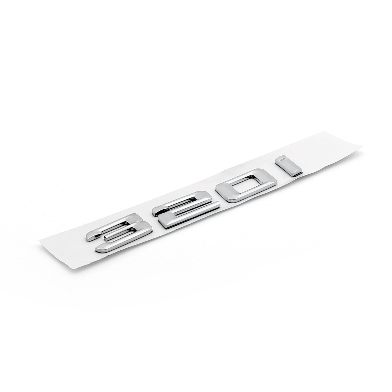 Bruce & Shark Auto Heck Abzeichen Emblem Metall 320I Passend für E21 E90 E46 E36 E30 F30 Limousine Chrom Bruce & Shark Auto Heck Abzeichen Emblem Metall 320I Passend für E21 E90 E46 E36 E30 F30 Limousine Chrom von Bruce & Shark