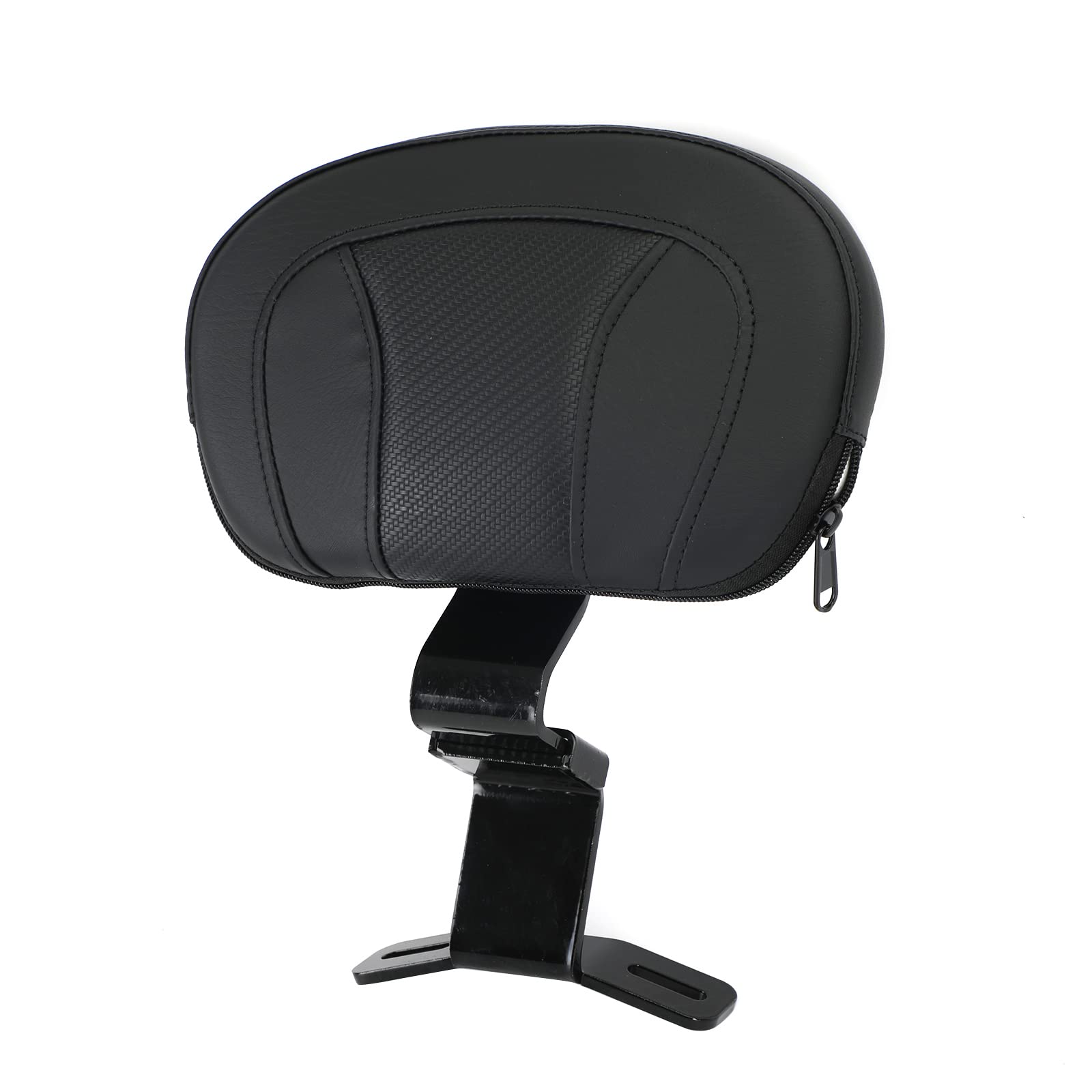 Motorrad Rückenlehne für Harley Touring CVO, für Street Glide, für Road King 2009-2021, Hochwertiges PU-Leder Rückenstütze, Verstellbar, Passend für Zwei-Sitzer Sitze Motorrad Rückenlehne für Harley Touring CVO, für Street Glide, für Road King 2009-2021, Hochwertiges PU-Leder Rückenstütze, Verstellbar, Passend für Zwei-Sitzer Sitze von Bruce & Shark