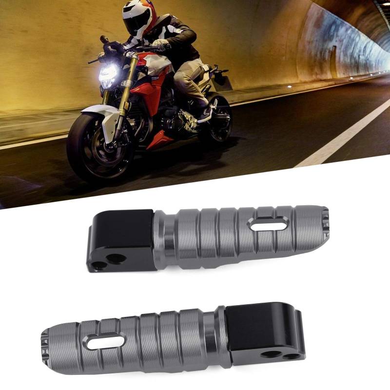 Bruce & Shark Fußstützen hinten Fußstütze Passend für R NINET F900R F900XR R1200R R1200RS R1250R von Bruce & Shark