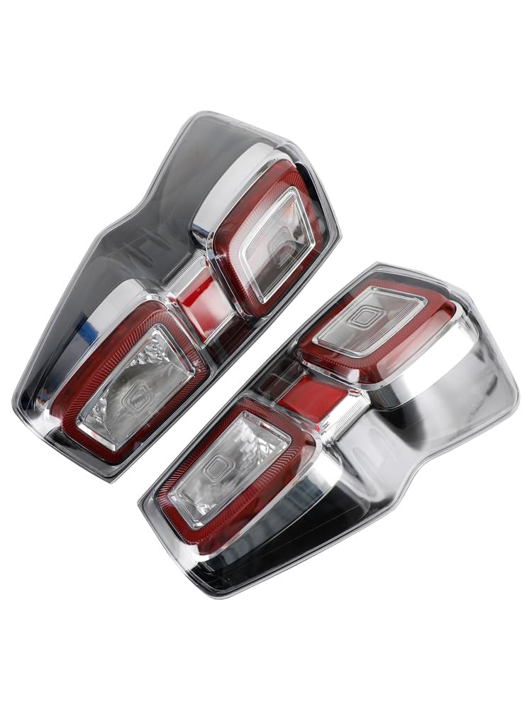 Bruce & Shark Left & Right LED Tail Light Lamp for Isuzu D-Max Pickup 2020-2022, Clear Lens, Red LED, Direct Replacement for Rear Lights von Bruce & Shark