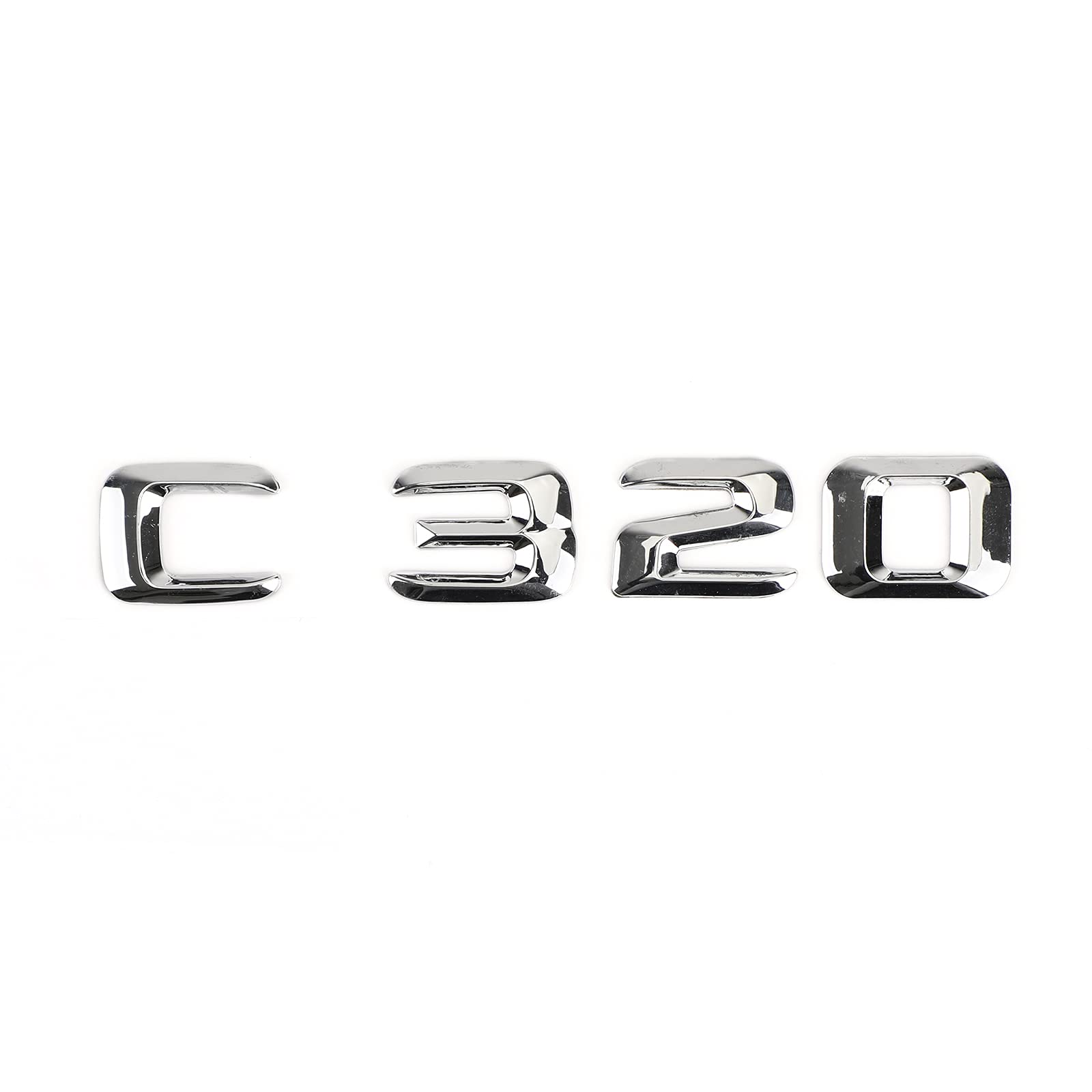 Bruce & Shark Rear Trunk Nameplate Emblem Abzeichen Aufkleber Decal Für C320 Chrome Bruce & Shark Rear Trunk Nameplate Emblem Abzeichen Aufkleber Decal Für C320 Chrome von Bruce & Shark