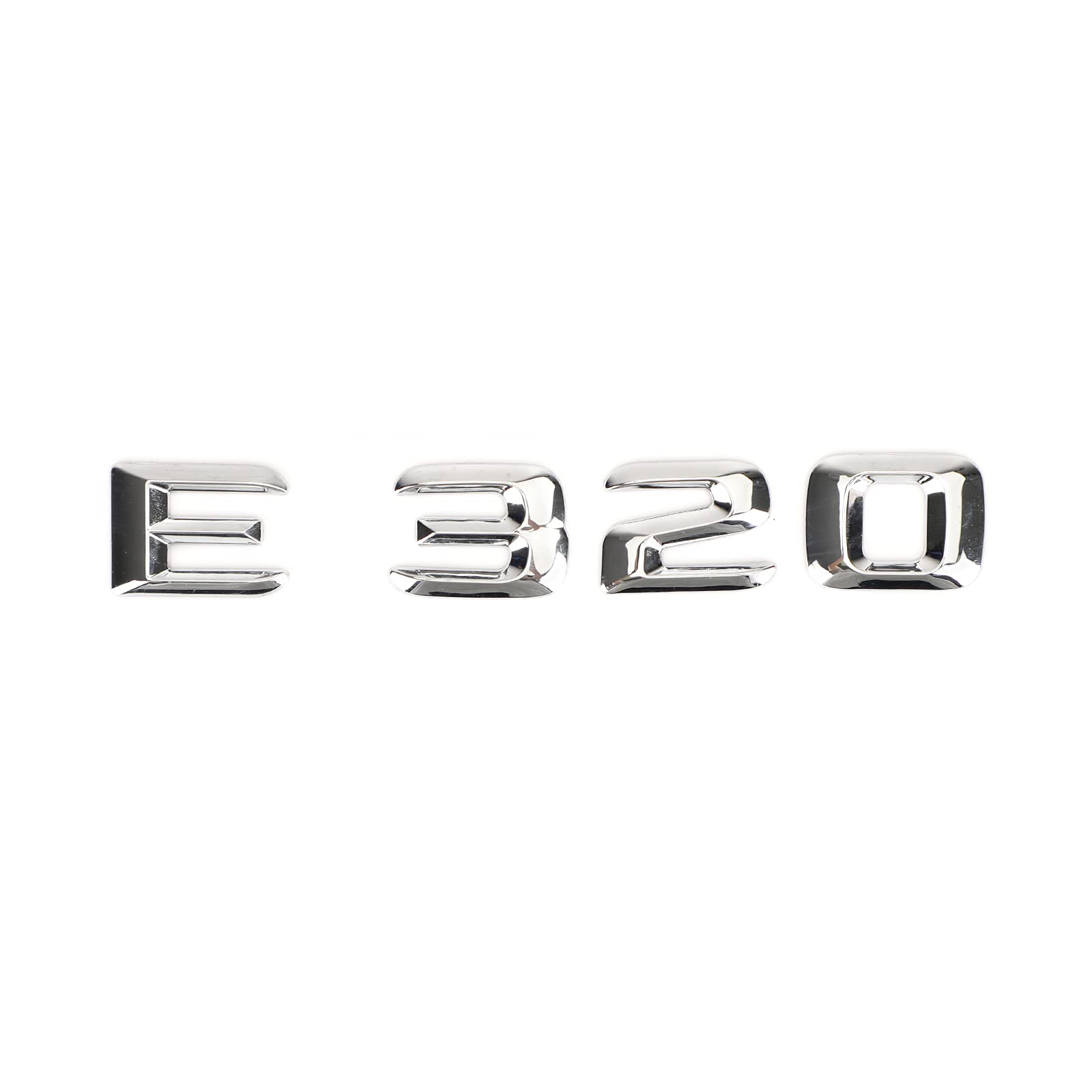 Bruce & Shark Rear Trunk Nameplate Emblem Abzeichen Aufkleber Decal Für E320 Chrome Bruce & Shark Rear Trunk Nameplate Emblem Abzeichen Aufkleber Decal Für E320 Chrome von Bruce & Shark