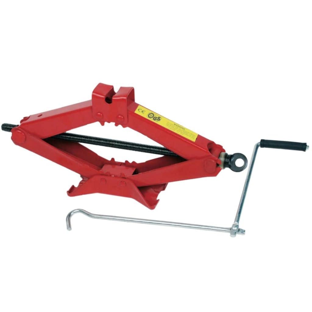 Brüder Mannesmann Scherenwagenheber für Pkw, 1.500 kg | M 009-T1000, rot Brüder Mannesmann Scherenwagenheber für Pkw, 1.500 kg | M 009-T1000, rot von Brüder Mannesmann
