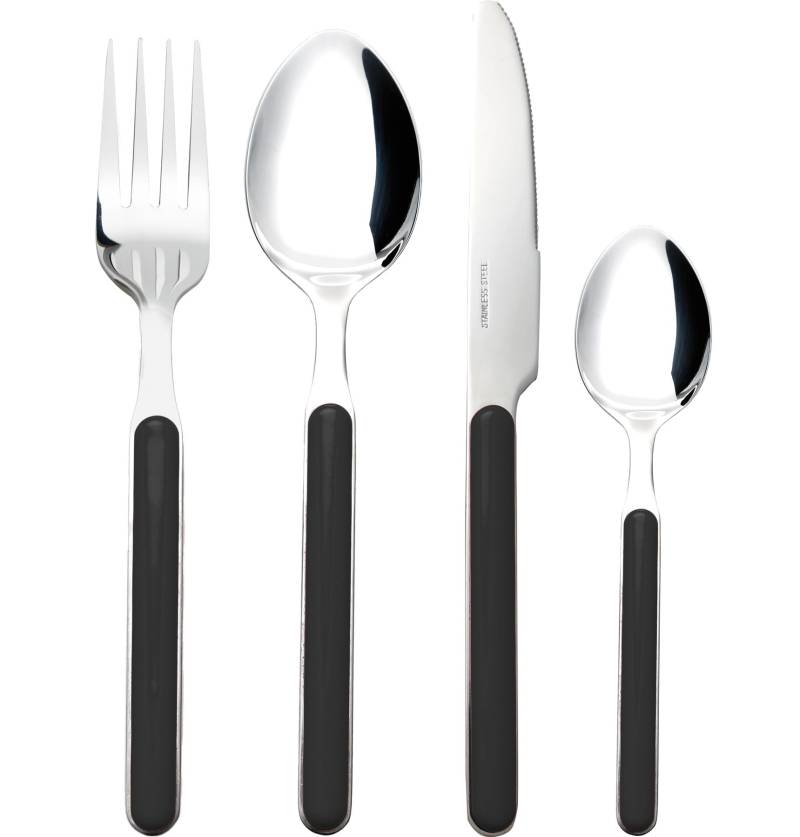 BRUNNER Besteck-Set Delice 16-teilig schwarz von BRUNNER