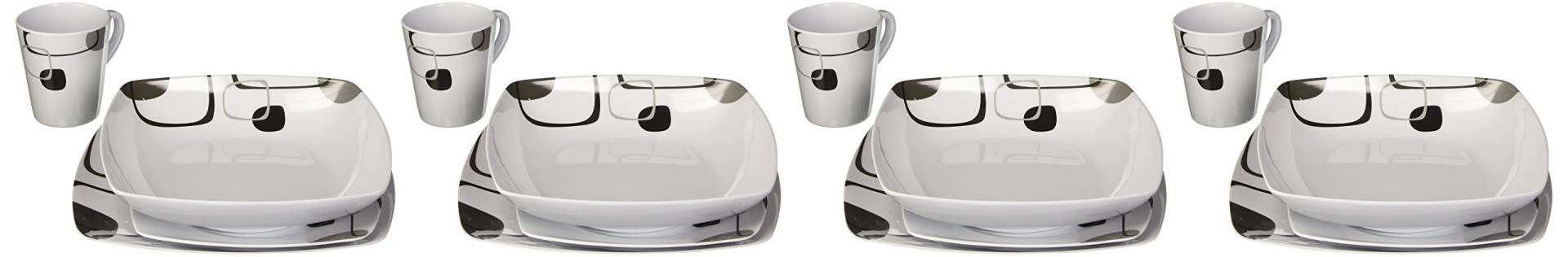 BRUNNER Melamin Set Enigma 16 Teile. BRUNNER Melamin Set Enigma 16 Teile. von BRUNNER