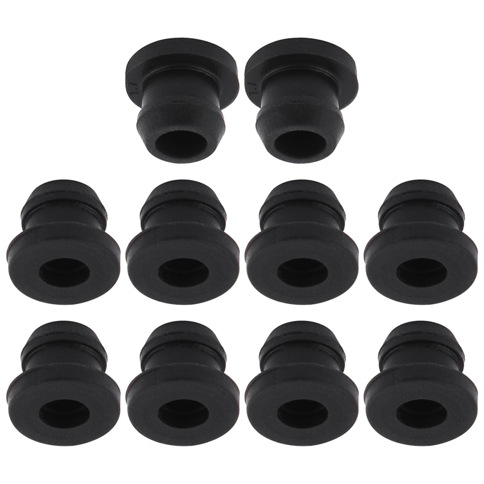 Btgghytr 10 x Gummidichtungen, Ofenteile, Ersatzzubehör, Rost, Tülle, Rostpolster, Schwarz Btgghytr 10 x Gummidichtungen, Ofenteile, Ersatzzubehör, Rost, Tülle, Rostpolster, Schwarz von Btgghytr
