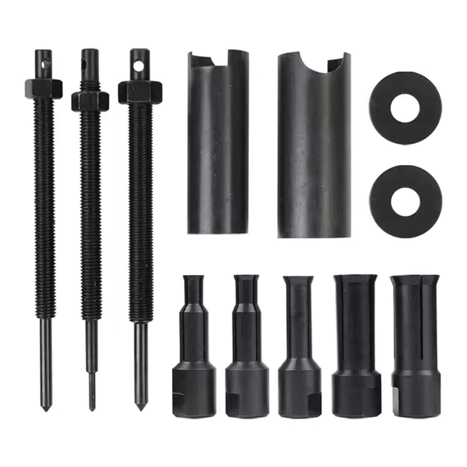 Btgghytr 12-teiliges Motorrad-Innenlager-Abzieher-Set, Karbonstahl, Motorradlager-Entfernungswerkzeug, Upgrades für einfache Wartung Btgghytr 12-teiliges Motorrad-Innenlager-Abzieher-Set, Karbonstahl, Motorradlager-Entfernungswerkzeug, Upgrades für einfache Wartung von Btgghytr
